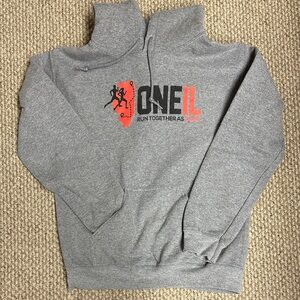 Gray ONE IL Hoodie